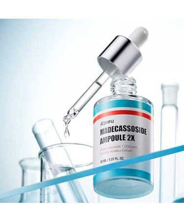 A'PIEU Madecassoside Ampoule 1.01oz (30ml) - Centella Asiatica & Madecassoside Serum for Sensitive Skin | Intensive Soothing & Deep Moisture - Buy Online on SooperMarket.com