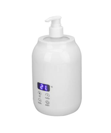Massage oil heater bottle warmer for essential oils with LED touch control temperature adjustable individual bottle oil warmer for comfortable travel (EU connector)