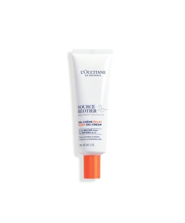 L'OCCITANE Source R otier Glow Gel-Cream 50 ml | Formulated with Hyaluronic Acid | Vegan & 92% Readily Biodegradable | Luxury & Clean Beauty Skincare for All Skin Types