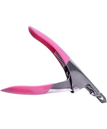 kawehiop Nail Clippers for Acrylic Nails Professional Nails Durability Beauty Supplies Manicure for Extension Repairs pink - Buy Online on SooperMarket.com