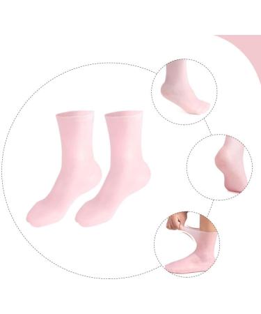 Fomiyes Moisturizing Socks - Spa Quality Foot Care for Cracked Heels | Beach & Wellness Socks for Men & Women | Elastic Comfort 20x10 cm - Buy Online on SooperMarket.com