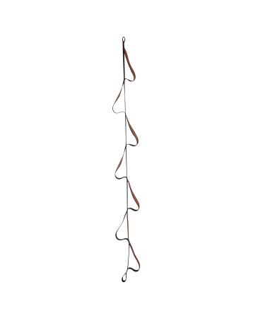 TWSOUL Climbing Aider, Upgrade Climbing Rope Aider 7 Step Lightweight Etrier Foot Ascender Ascending Loop Webbing Ladder Hanging Rope for Climbing Caving Rescue Rock