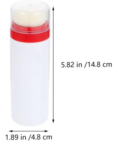 2pcs Portable Baby Talcum Powder Puff Dispenser Bottle - Mini Cosmetic Glitter Jar for Home & Travel - Buy Online on SooperMarket.com