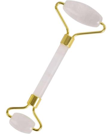 Multi-Material Jade Roller Double Head Face Massager - Crystal Facial Rolling Stick | Shipping Worldwide - Buy Online on SooperMarket.com