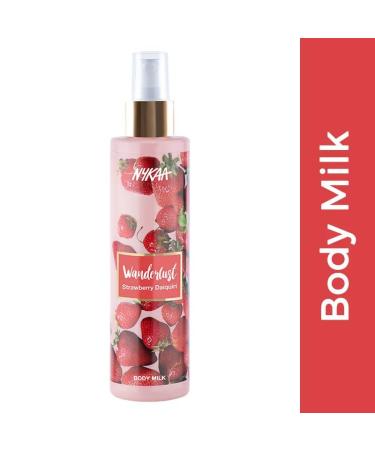 Buy Nykaa Naturals Wanderlust Body Milk - Strawberry Daiquiri for Women - 6.76 oz | International Shipping Available - Buy Online on SooperMarket.com