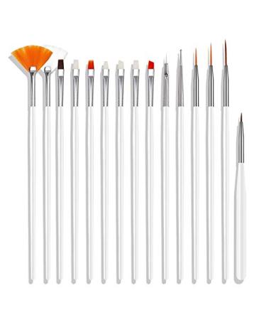 Yimart 20PCS Nail Art Dotting Painting Brush Pen Set for Design and Polish - Buy Online on SooperMarket.com