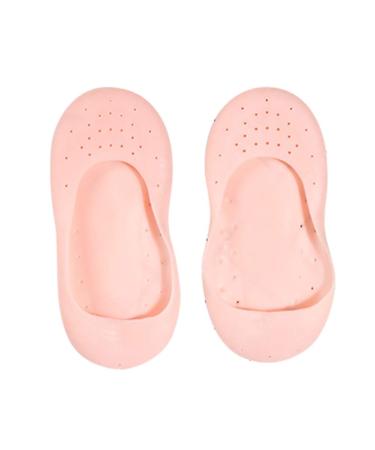 KKPLZZ Moisturizing Silicone Socks Soft Silicone Gel Moisture Full Foot Socks for Cracked Foot Care Protection Complexion L