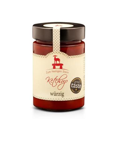 Spicy ketchup Zum Heiligen Stein delicatessen ketchup pack of 3 (3x 400g) Spicy 400 g (pack of 3)