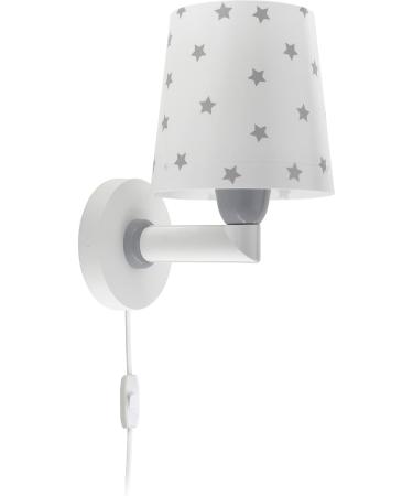 Dalber Children's Wall Lamp - Star Light E27 - Kids Room Wall Light 82219B - White Decor - Buy Online on SooperMarket.com