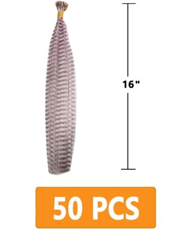 Prinfantasy 16 inch Feather Hair Extension for Cosplay & Halloween Costume - BZ251 - Buy Online on SooperMarket.com