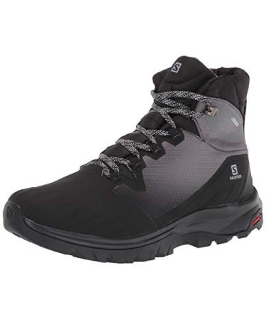 Salomon Women's VAYA Blaze Thinsulate CLIMASALOMON Waterproof Hiking Boots Snow 5 Black/Black/Quiet Shade