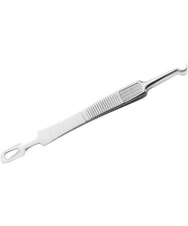 FOYTOKI 6 Pcs Clip Pimple Tweezers Mole Removal Scissor Blackhead Tweezers Kit Silver Stainless Steel - Buy Online on SooperMarket.com