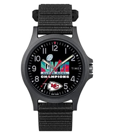 Timex Men's NFL Watch  2023 Super Bowl Champions Kansas City Chiefs Pride