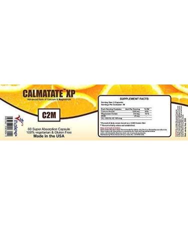 Calmatate XP - Super Absorbent Calcium & Magnesium Supplement Capsules (60 Count) - Buy Online on SooperMarket.com