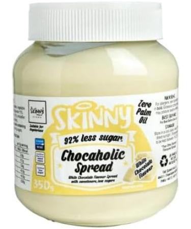The Skinny Food Co White Chocolate Chocahalic Skinny Spread 350g - Buy Online on SooperMarket.com