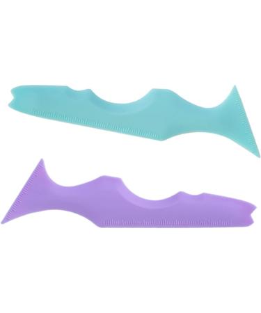 Baluue 6 Pcs Silicone Beauty Ruler Eyeliner Stencils Tool Make up Stencils Lash Applicator - Buy Online on SooperMarket.com