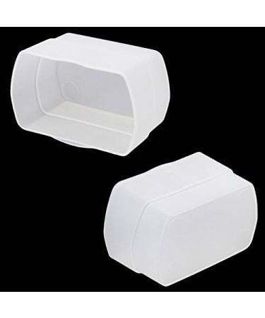JJC Flash Diffuser for Canon 430EX II & Sony HVL-F43M - 2 Pack Camera Flash Bounce Light Modifiers - Buy Online on SooperMarket.com