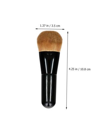 NOLITOY Foundation Brush - Blending Contouring & Exfoliating Makeup Brush for Flawless Application | International Shipping Available - Buy Online on SooperMarket.com