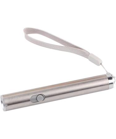 XUEQI 2-in-1 Pet Cat Kitten Toy Red Light Flashlight Pen Pointer Toy LED Light Silver - Buy Online on SooperMarket.com