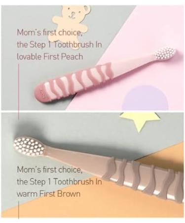 K-MOM Kids Toothbrush 12-36M STEP 1 (6PK) BOX - Buy Online on SooperMarket.com