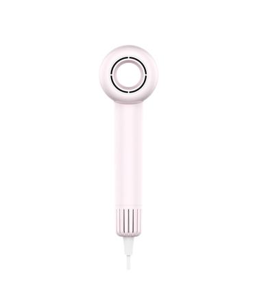 JAYIOLA Hair Dryer Hairstyling Tool 1400W Hair Protective Multiuse Professional Blow Dryer Mini Air Blower for Home Use Hotel Dorm pink