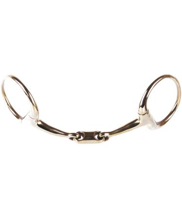 Harry's Horse Bustrens Gold double broken oval-link size:12.5 M