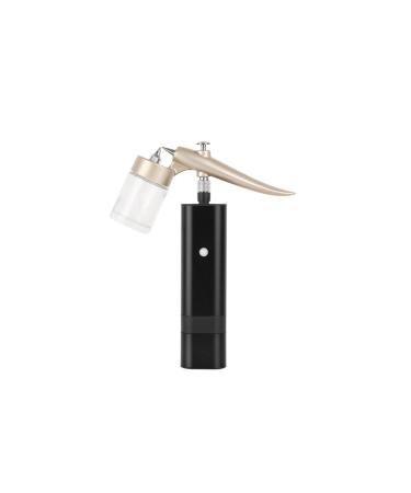 Paint Sprayer Designed Cordless Airbrush Kit for Art Paint Makeup Nail Beauty Temporary Tattoos Cake Decoration Model Artist for Painting Ceilings Fences cabinets Tm80s B Black