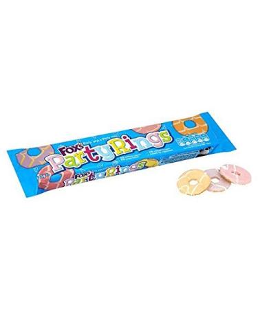 Fox's Glazed Party Wreaths/Biscuits - 125g x 4 - Pack of 4