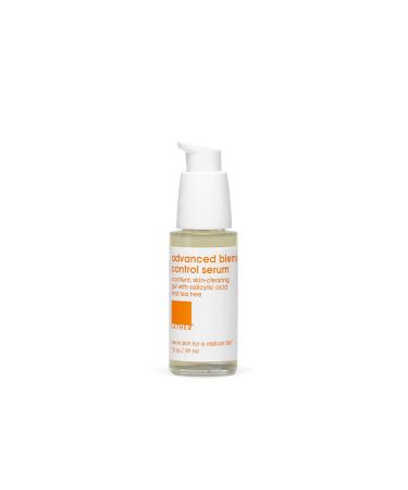 LATHER AHA + BHA Exfoliating Serum - Face Serum With Salicylic Acid & Lactic for Whole Face or Spot Treatment - Gentle on Oily & Acne Prone Skin - Oil Free - 1 Fl Oz