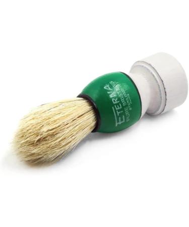 Ruilogod Green Wood Handle Mini Bristle Beard & Mustache Brush - Portable Cleaning Tool for Men | International Shipping Available - Buy Online on SooperMarket.com
