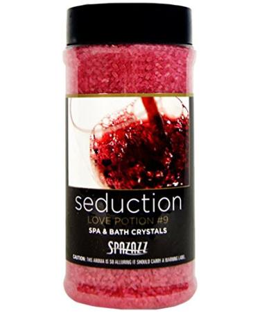 Spazazz SPZ-505 Set The Mood Crystals Container Bath Minerals  17-Ounce  Love Potion No.9 Seduction Original Version