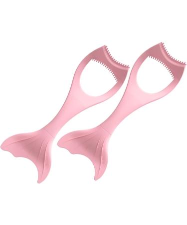 Healeved 8 Pcs Mascara Brush Lash Tool Eyeliner Aid Makeup Lipstick Mascara Eyelash Shield Pink - Buy Online on SooperMarket.com