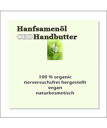 CristinenMoor Organic Hand Butter with Hemp Seed Oil | 50 ml - Nourish Dry Rough Hands - Buy Online on SooperMarket.com