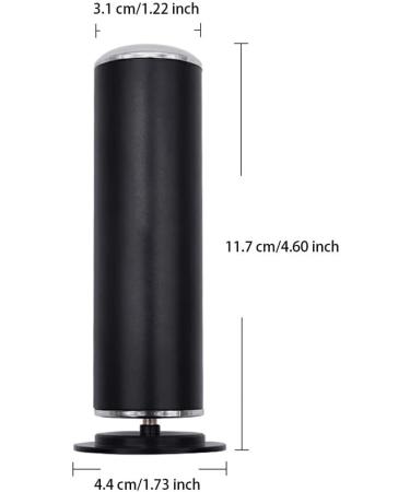 Dajidafu Electric Pedicure Tool Portable Handheld 450RPM Anodized Professional Cable Power Salon Dead Skin Callus Remover Black - Buy Online on SooperMarket.com
