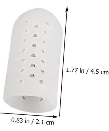 Healeved Anti-Wear Finger and Toe Protectors - 10 Pairs | Protective Cover for Crease Prevention, Friction Reduction, Arthritis Relief | Thumb, Index Finger, Big Toe Guards - Buy Online on SooperMarket.com