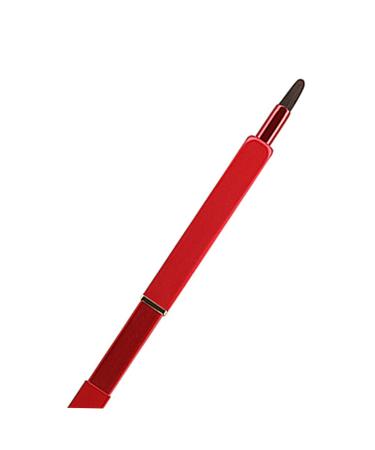 NOLITOY Retractable Lip Brush Applicator - Portable Makeup Brush for Lipstick Travel-Friendly in Earth Tones & Red - 9.3cm - Buy Online on SooperMarket.com