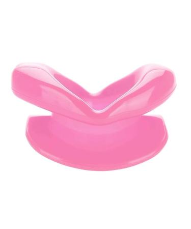 Lip Trainer Oral Exerciser Silicone Mouth Muscle Tightener and Anti-Wrinkle Tool - Pink - Buy Online on SooperMarket.com
