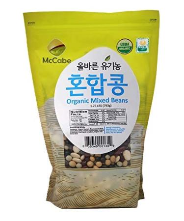 McCabe Organic Mixed Bean 1.75-Pound USDA & CCOF Organic Certified 1.75 Pound (Pack of 1)