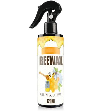Wood Seasoning Beewax Spray Traditional Beeswax Polish for Wood & Furniture Multipurpose Natural Beewax Wood Polish and Cleaner for Furniture Care 120ML