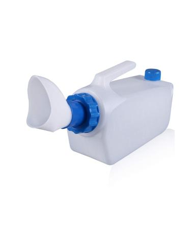 Mobile Toilet Potty Pee Urine Bottle Ms Urinal Home Care Urine Collection Containers Emergency Urinal Unisex 2000ml(2000ML)