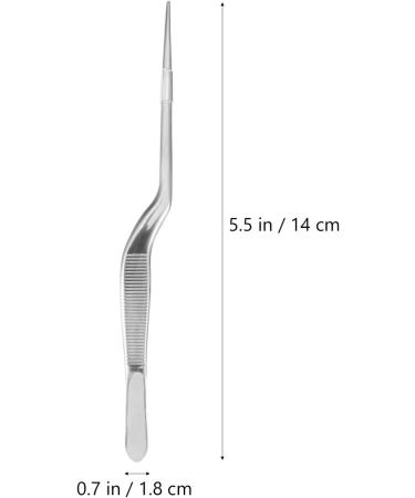Professional 2 Sets Ear Pick Kit | Metal Spatula & Cleaning Tweezers | Ear Wax Picking Tools for Spiral Ear Spoon | Ear Wax Scoop Cleaner - Buy Online on SooperMarket.com