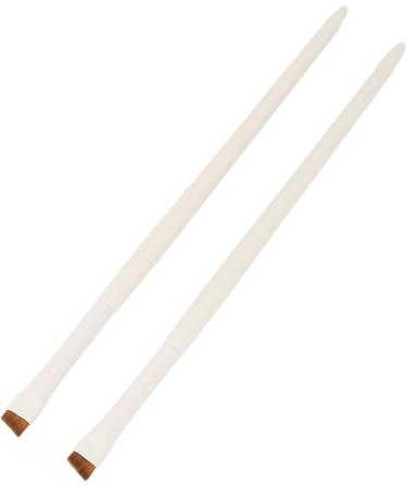 Makeup Eyeliner Brush 2pcs Eyeliner Brush Cosmetic Tool Ultra Thin Precise for Office - Buy Online on SooperMarket.com