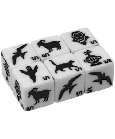 Monster Rocks 36 Token Dice Set for Magic The Gathering - 6 of Each Color - Buy Online on SooperMarket.com