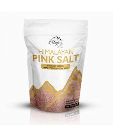 1 KG (Fine) Pure Pink Himalayan Salt Premium Quality Unrefined 100% Natural by Magic Salt