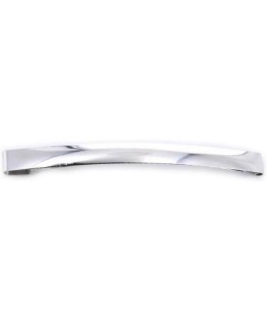 Mytoptrendz 4 PCS 3.5" 9cm Long Slim French Style Metal Hair Clips Slide Barrettes No Slip Hair Pins Hair Girls Women Thick Accessories for Women and Girls (Silver) 9cm Silver - Buy Online on SooperMarket.com