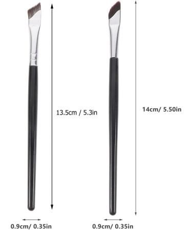 MUSISALY 1 Set Concealer Brush Eyebrow Concealer Eye Brush Eyebrow Brush Eyebrows Brush Eyeliner Tool Wood - Buy Online on SooperMarket.com