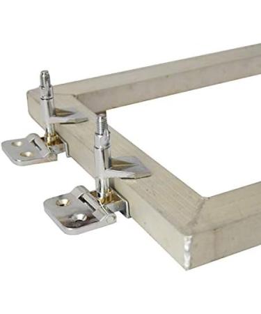 2 Pcs Silk Screen Printing Hinge Clamps - DIY Tool for Fixing Mesh on Frame Machine | 4 Screws Included - Buy Online on SooperMarket.com