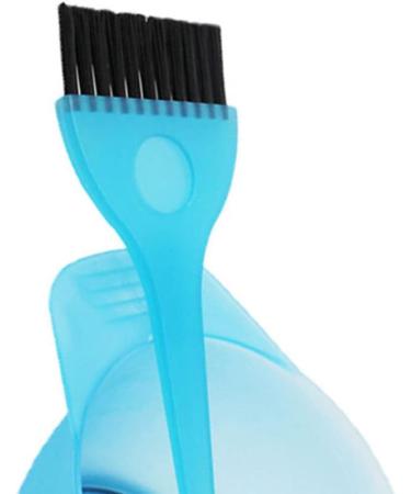 1 Set Hair Dye Color Brush and Bowl Set Hair Color Brush Mixing Bowl Kit for Hair Tint Dying Coloring Applicator Blue bleach hair - Buy Online on SooperMarket.com
