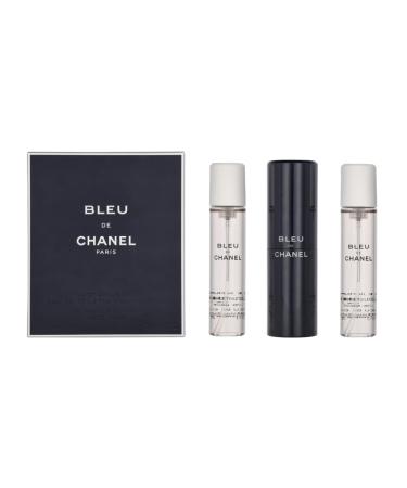 Bleu De Chanel Eau De Toilette Travel Spray & Two Refills - 3x20ml/0.7oz