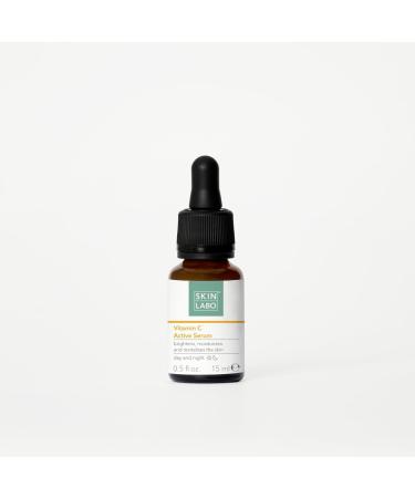 SkinLabo - Vitamin C Active Serum Brightening Moisturising and Revitalising Action Reduces Signs of Ageing with Ethyl- Ascorbic Acid - 15 ml - Buy Online on SooperMarket.com